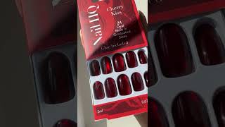 Nail HQ Oval Cherry Kiss Nails [upl. by Libove]