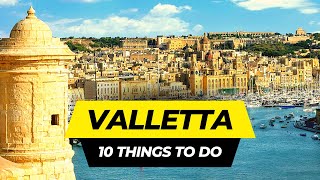 Top 10 Things to do in Valletta 2024  Malta Travel Guide [upl. by Giffie]