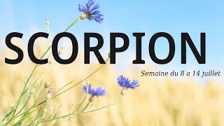 ♏︎︎ SCORPION ♏︎︎  Semaine du 8 au 14 juillet 2024  Fin de cycle prise de recul Action [upl. by Anglo49]