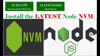 How To Install The Latest Version Of Node With NVM [upl. by Elbys]