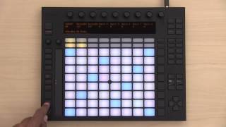 Ableton Push 1 Tutorial Part 7 Workflow [upl. by Shena]