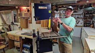 Rikon 14 Inch Bandsaw Review [upl. by Nesnar]