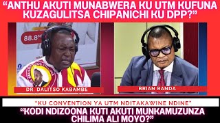 BRIAN BANDA WAMUKHAULITSA DALITSO KABAMBE NDI MAFUNSO OKHUNZA KUMUZUNZA CHILIMA ASANAMWALIRE [upl. by Petulah]