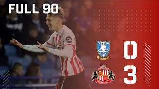 Full 90  Sheffield Wednesday 0  3 Sunderland AFC [upl. by Lunetta713]