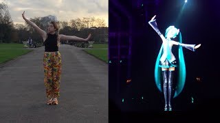 Mews Anamanaguchi  Miku ft Hatsune Miku 初音ミク Dance Cover Comparison Version [upl. by Melesa]