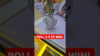 Roll a 5 To Win ANY Prize in This Claw Machine [upl. by Swayne]