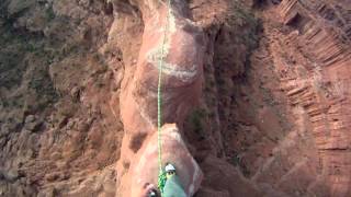 Climbing Ancient Art  Fisher Towers Utah [upl. by Elleuqram]