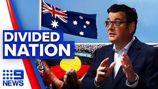 Daniel Andrews warns against Australia Day protest  9 News Australia [upl. by Thoma]