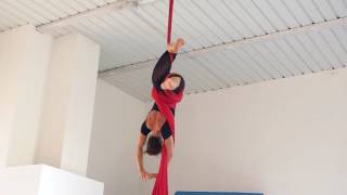 Aerial silks routine  Supremacy [upl. by Rentschler]