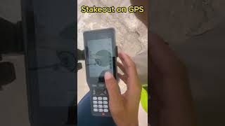 How to Calculate Stake out points with FOIF GPS Layout points with FOIF GPS in UrduHindi gps [upl. by Eserrehs823]