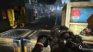 Wolfenstein The New Order Deathshead Final Boss Fight On Uber Difficulty [upl. by Cowley]