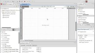 Jaspersoft Studio  How to create Watermark in report [upl. by Affay]