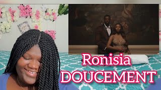 RonisiaDoucement Clip officiel REACTION [upl. by Nanah]