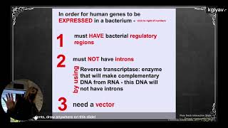 APBio Review Chapter 14 Biotechnology amp Genomics [upl. by Yziar]