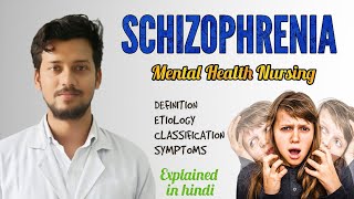 Schizophrenia in Hindi for Nursing Students [upl. by Greenstein]