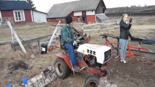 BM mini Roper gardentractorwmv [upl. by Nosimaj]