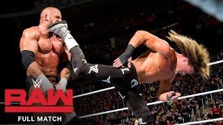 FULL MATCH  Triple H vs Dolph Ziggler Raw March 14 2016 [upl. by Eanom]