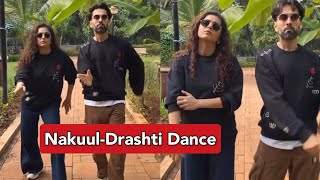 Nakuul Mehta Shares A Fun Dance Video With Drashti Dhami  NakuulDrashti Friendship [upl. by Dianne]