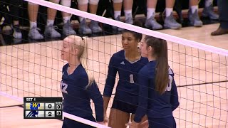 Girls High School Volleyball Champlin Park vs Wayzata Section volleyball [upl. by Haral865]