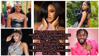 BELLA STIR BROWS OVER ENQUIRIES AS PHYNA NAME COME TO PLAYFANS ON BAYESAGA SPILL ON NINIampLIQUOROSE [upl. by Lachance]