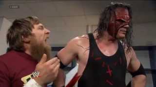 WWE Kane amp Daniel Bryan Backstage Segment Raw 220413 [upl. by Nevi]