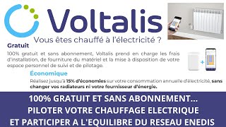 VOLTALIS  Piloter et économiser sur votre chauffage électrique [upl. by Aisayt]