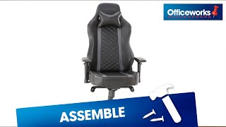 How to Assemble Typhoon Prime Gaming Chair [upl. by Naaman860]