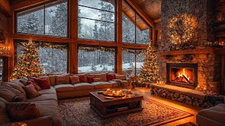 Christmas Jazz Music 🎁 Cozy Christmas Ambience with Relaxing Jazz Instrumental Music for Study Work [upl. by Keligot]