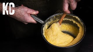 SUPER CREAMY Italian Polenta Recipe [upl. by Clemens]