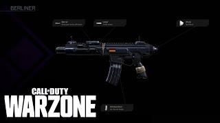 EPIC Assault Rifle Alpha quotBERLINERquot  COD WARZONE [upl. by Elana]