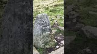 Coming off Ingleborough watch out for the stone marker fork in the path to Horton or Ribblehead [upl. by Morita670]