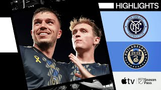 New York City FC vs Philadelphia Union  Full Match Highlights  September 18 2024 [upl. by Narret932]