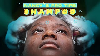 How to shampoo curly hair  Nancys Pro Tips [upl. by Stanfill]