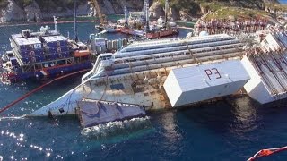 Cleaning Up Costa Concordias 180000Ton Ruins [upl. by Eric983]