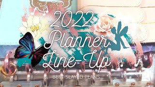 2022 Happy Planner LineUp Setup with me for the new year [upl. by Everett]