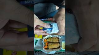 Free Breakfast and Lunch in Rajdhani Train  राजधानी ट्रेन में फ्री खाना Rajdhanitrainfood food [upl. by Akiem]