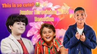 This is so cute  Junior Eurovision 2024  REACTION [upl. by Wane838]