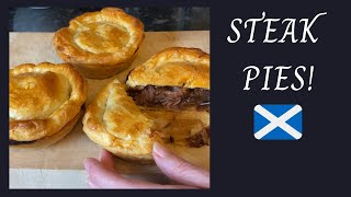 Scottish Steak pies  Easy meat pie recipe [upl. by Aimaj]