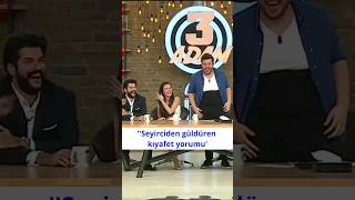 Seyirciden Canlı Yayında güldüren kıyafet yorumu 😅 komeditcom eseryenenler 3adam shorts [upl. by Pricilla929]