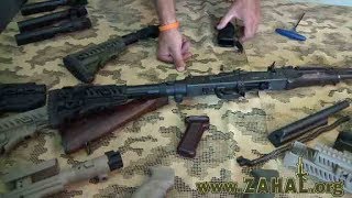 ZAHAL  FAB Defense  AK47 parts and accessories Installation [upl. by Carmen507]