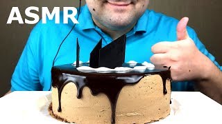 ASMR Dessert CHOCOLATE CAKE 2 Eating Sounds NO TALKING [upl. by Diarmid]