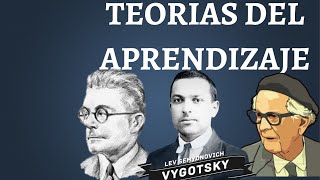 Teorias del Aprendizaje Vygotsky Piaget Bruner Ausubel Gardner [upl. by Annaet]