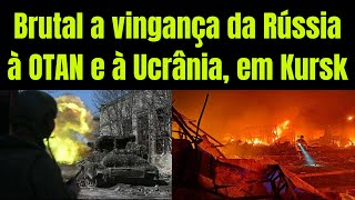 Fria calculista e brutal a vingança da Rússia contra a OTAN e a Ucrânia em Kursk [upl. by Dibri]