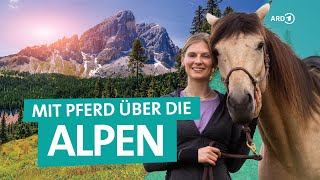 Mit dem Pferd über die Alpen – Wanderreiten vom Chiemgau bis Südtirol  Bergfreundinnen  ARD Reisen [upl. by Seyer]