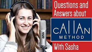 Questions and Answers about Callan Method [upl. by Latyrc876]