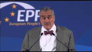 Czech Deputy PM Karel Schwarzenberg addresses the EPP Congress in Bucharest [upl. by Rafferty]