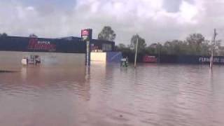 Oxley Floods  Ipswich Motorway  Wednesday 120111 [upl. by Lola]