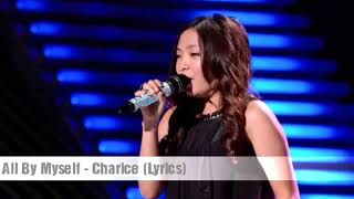 All by myself Charice Pempengco lyrics [upl. by Corvese]