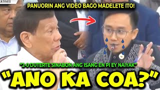 KAKAPASOK LANG PRRD SINAMPOLAN SI RAOUL EN PI EY NAPAIYAK MAS MARUNONG PA SA COA ANG MAKABAYAN BLOC [upl. by Anerual]