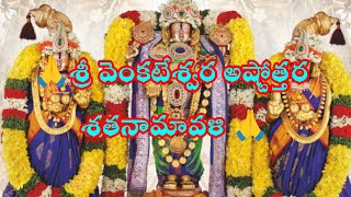 Venkateswar Swamy Astothara Satha Namavali Telugu శ్రీ వెంకటేశ్వర స్వామి 🙏 అష్టోత్తర శతనామావళి [upl. by Niriam208]